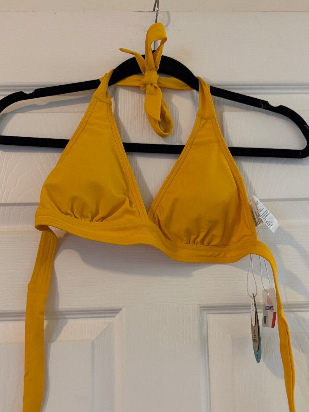prAna Yellow Bikini Top - size S